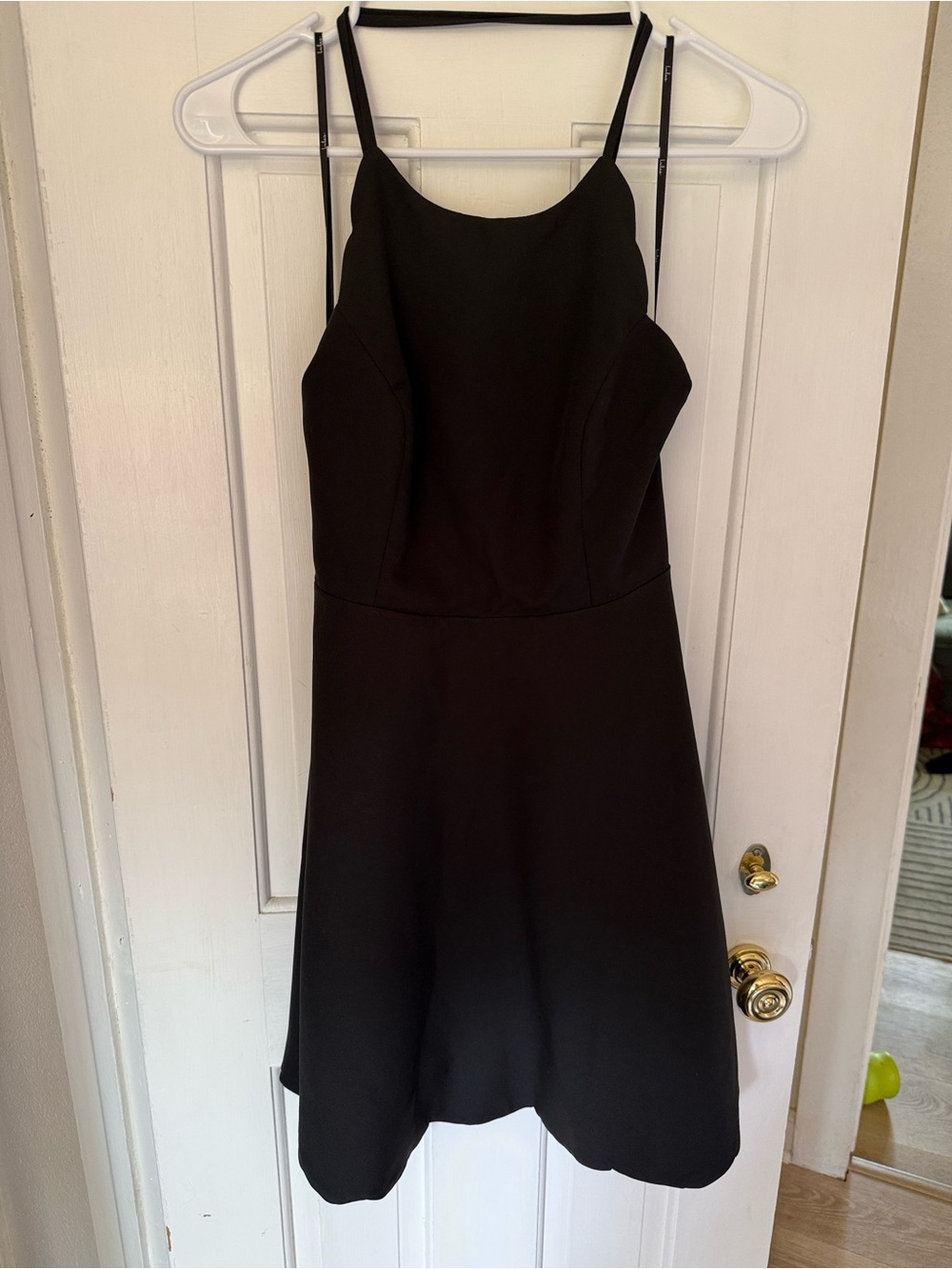Lulus Play on Curves Black Backless Dress